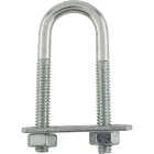 National Hardware 1/4 In. x 3/4 In. x 2-1/2 In. Zinc Round U Bolt Image 2