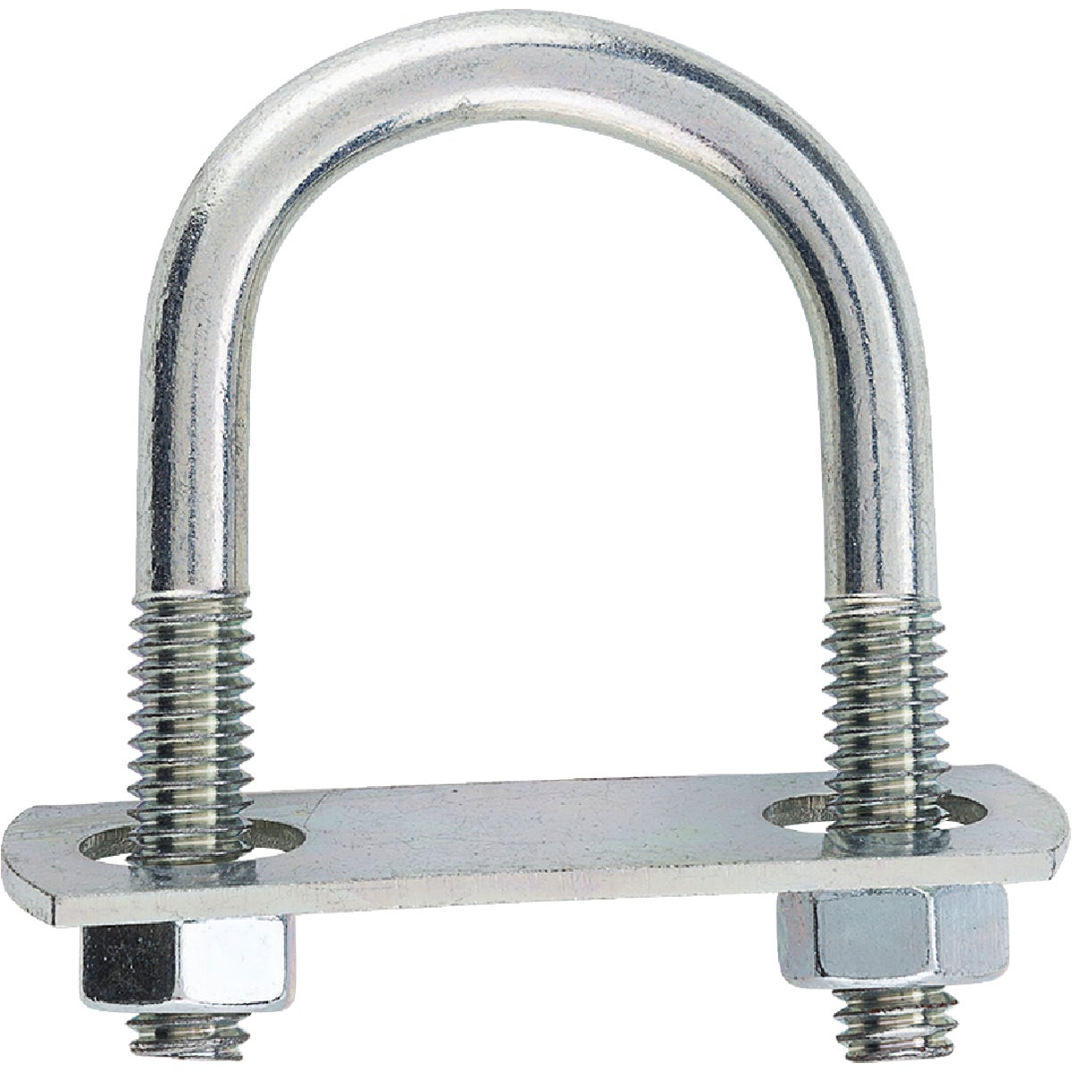National Hardware 1/4 In. x 1-3/8 In. x 4 In. Zinc Round U Bolt Image 2