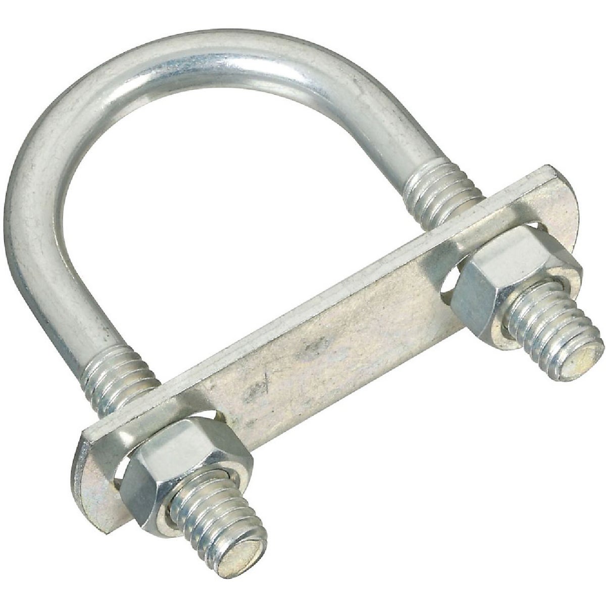 National Hardware 5/16 In. x 1-3/8 In. x 2-1/2 In. Zinc Round U Bolt Image 1