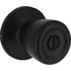 Steel Pro Matte Black Tulip Privacy Knob Image 1