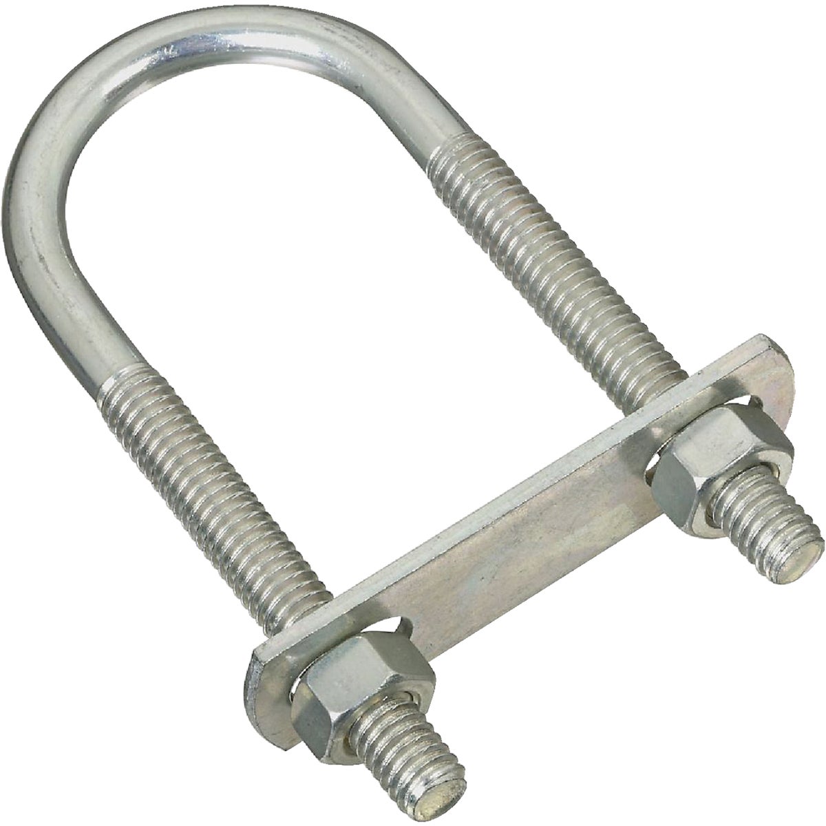 National Hardware 5/16 In. x 1-3/8 In. x 3-3/4 In. Zinc Round U Bolt Image 1