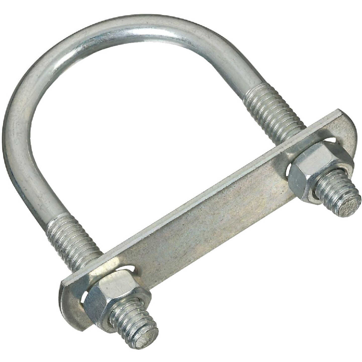 National Hardware 5/16 In. x 1-3/4 In. x 3 In. Zinc Round U Bolt Image 1