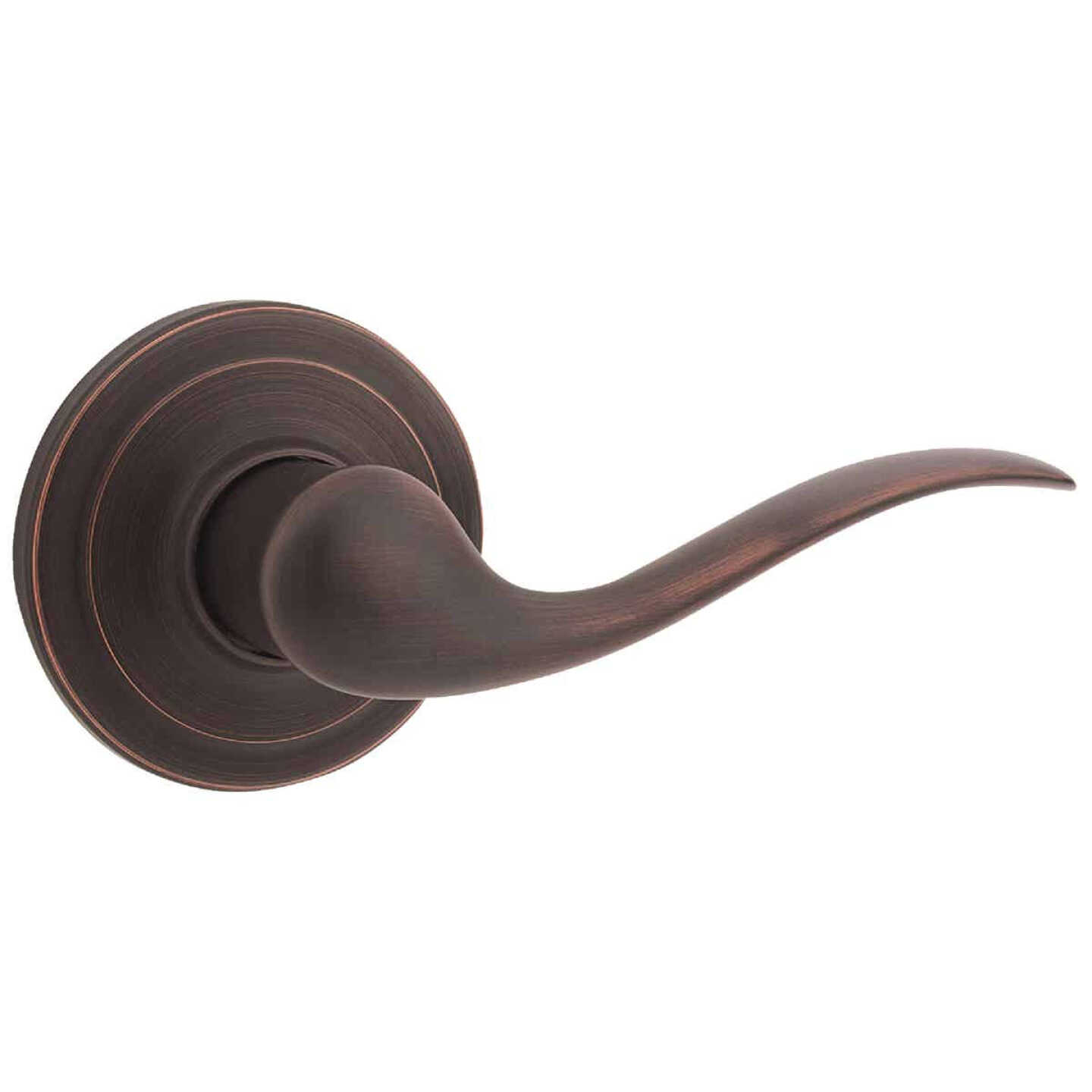 Kwikset Signature Series Venetian Bronze Tustin Privacy Door Lever Image 1