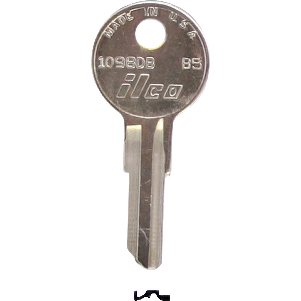 ILCO Briggs B5 Nickel Plated Lawn Mower Key, 1098DB (10-Pack)