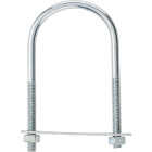 National Hardware 5/16 In. x 2-1/2 In. x 5 In. Zinc Round U Bolt Image 2