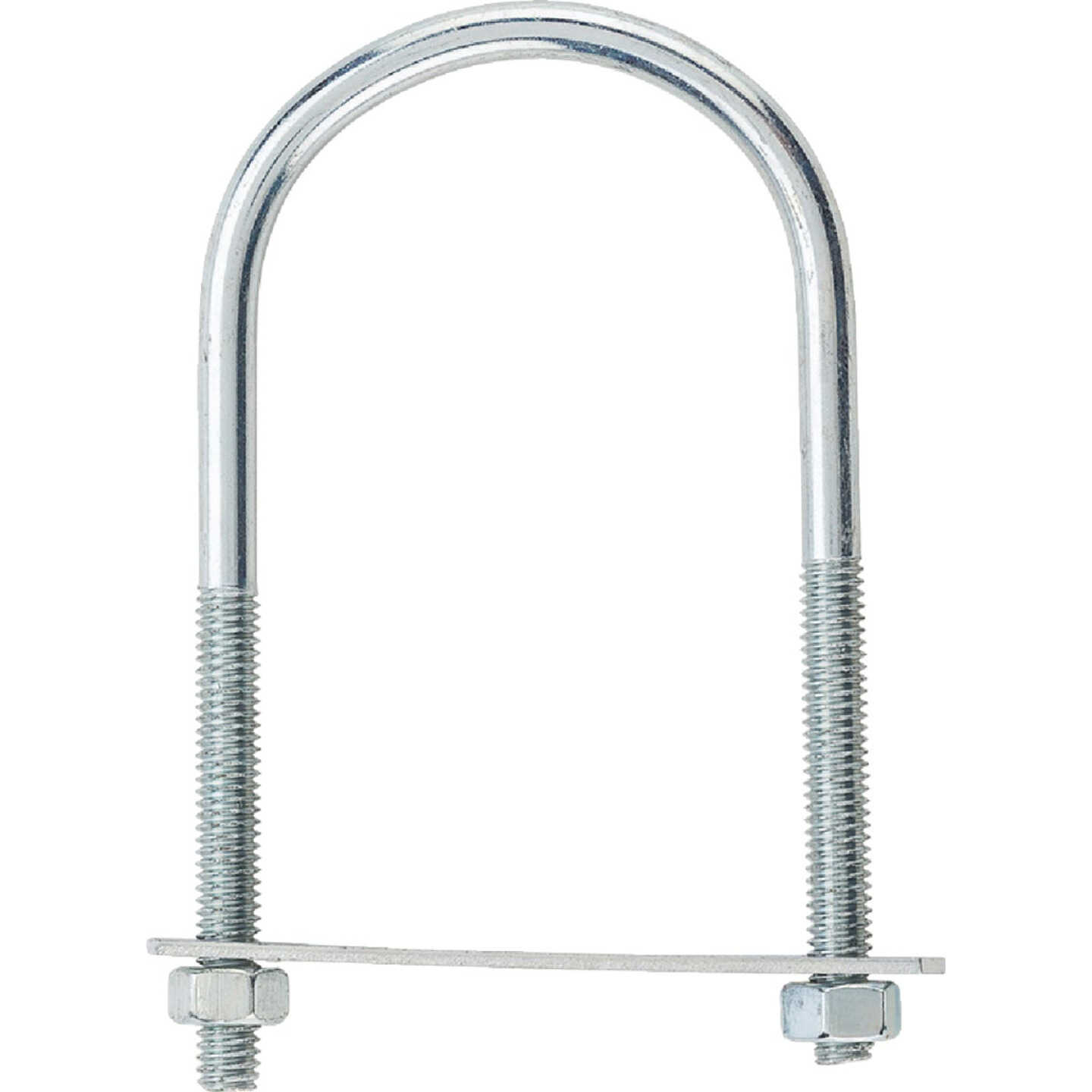 National Hardware 5/16 In. x 2-1/2 In. x 5 In. Zinc Round U Bolt Image 2