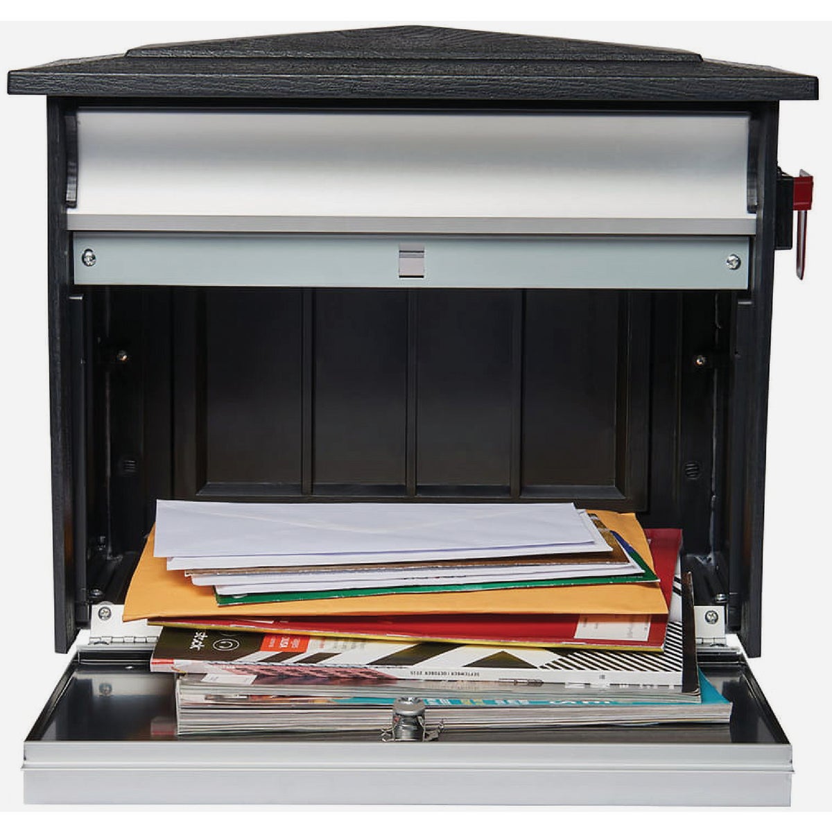 Gibraltar Mailsafe Lockable Security Wall Mount Mailbox Image 2