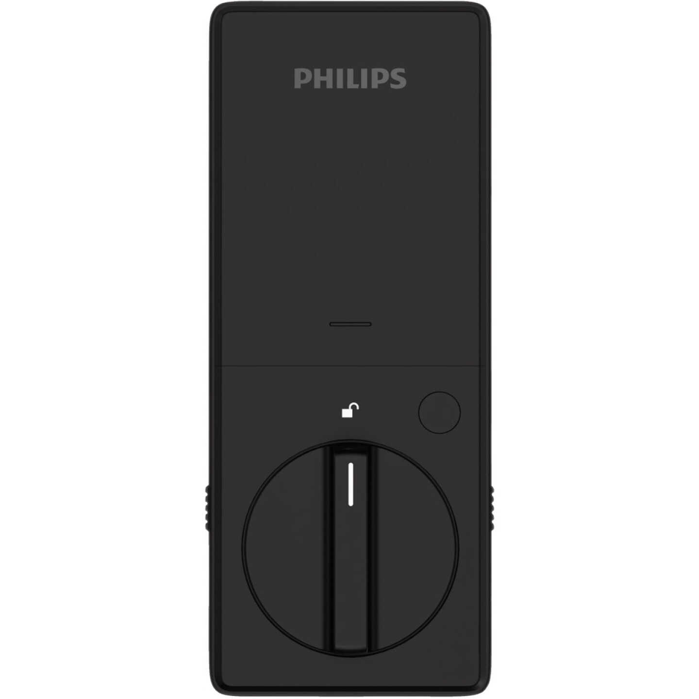 Philips Keyless Smart Lock Electronic Deadbolt, Matte Black Image 4