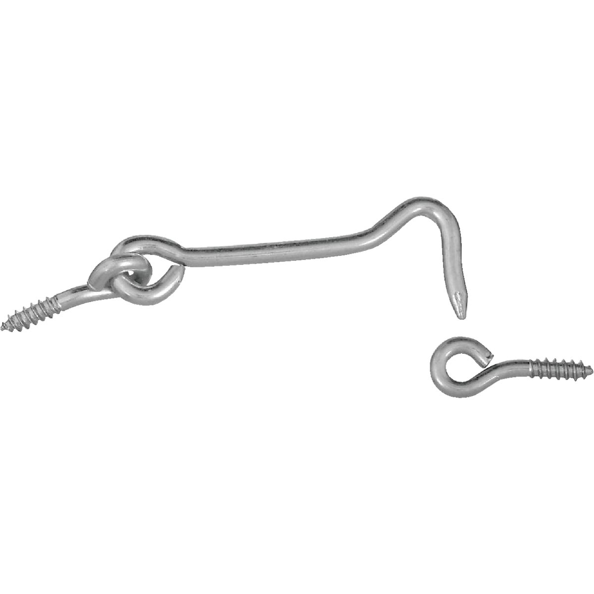 National Hardware 3 In. Steel Hook & Eye Bolt (2 Ct.)