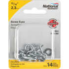 National Hardware #114 Zinc Medium Screw Eye (14-Count) Image 2