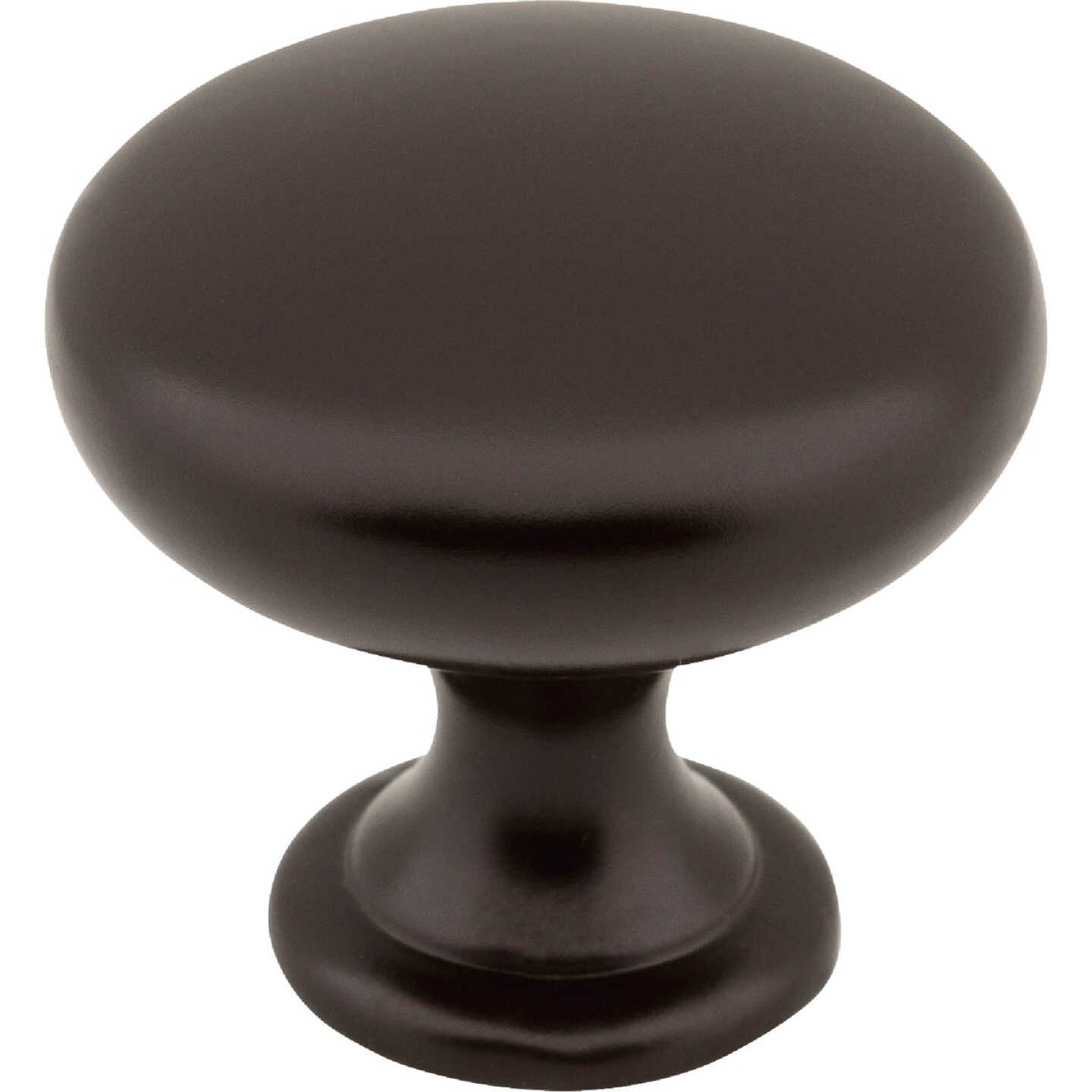 Elements Madison 1-3/16 In. Diameter Oil Rubbed Bronze Mushroom Knob Image 1