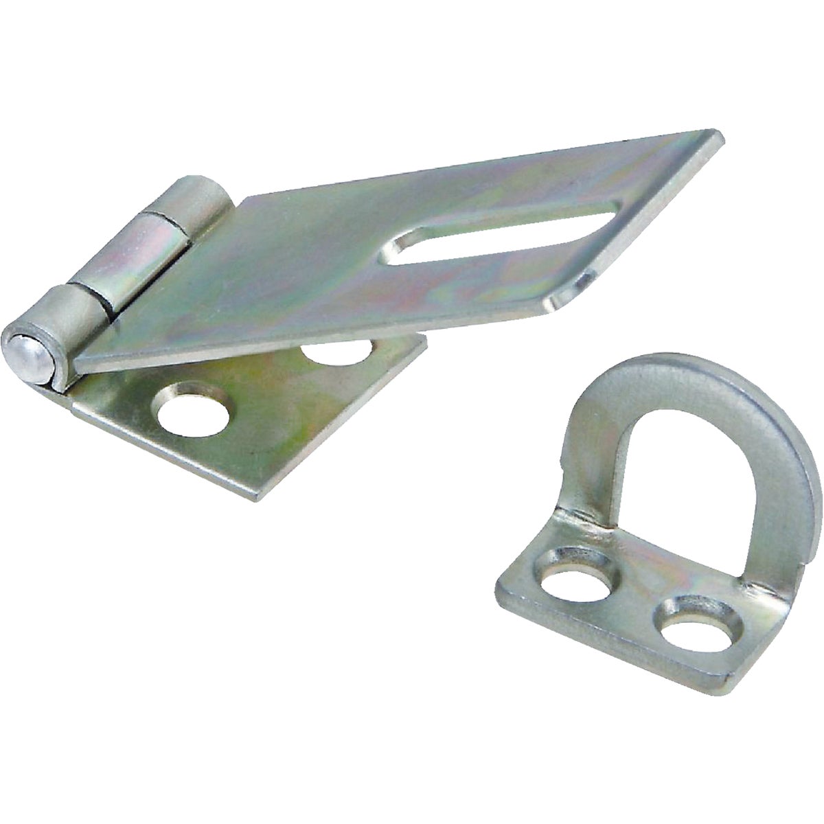National Hardware 1-3/4 In. Zinc Non-Swivel Safety Hasp