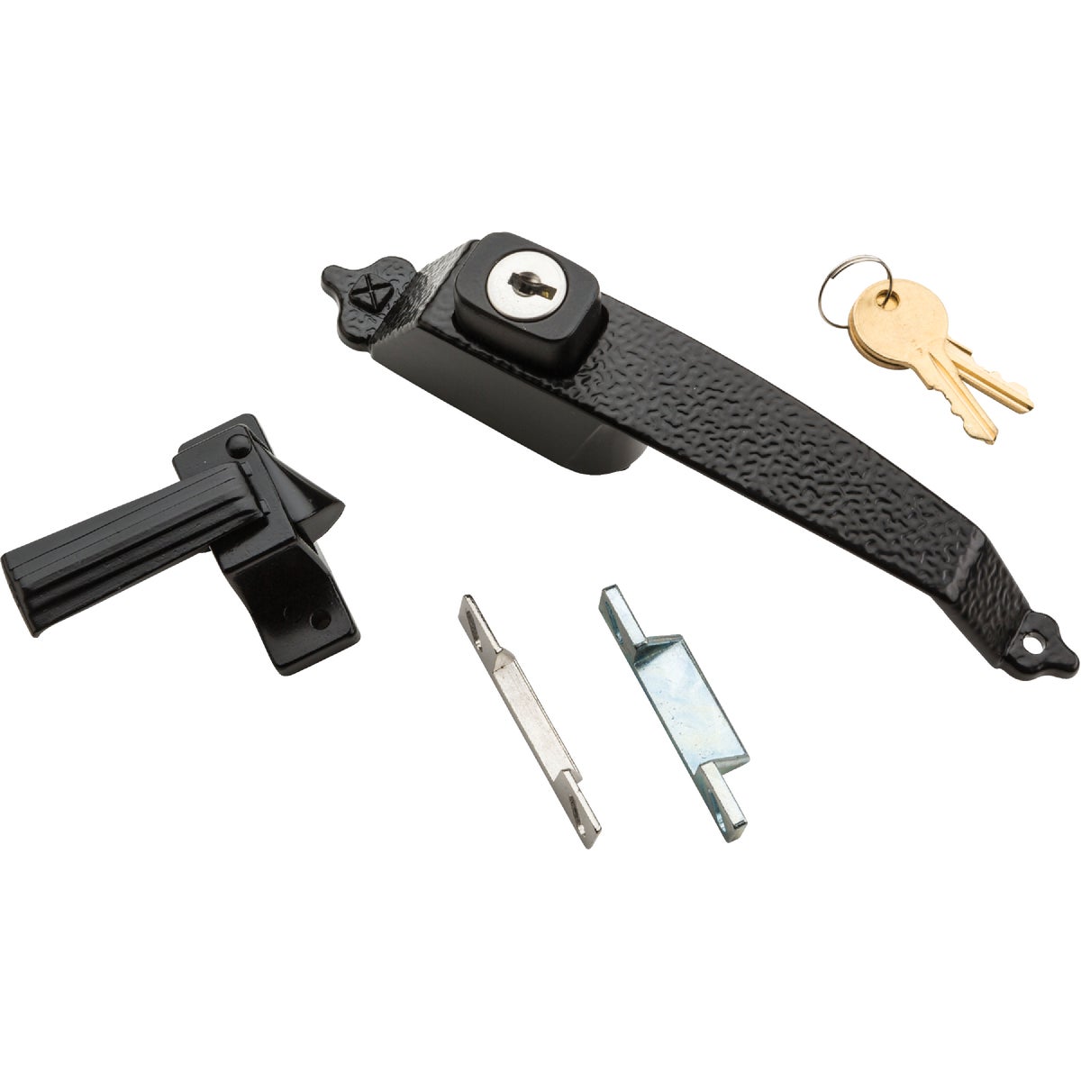 National Hardware Dual Keyed Push Button Door Latch