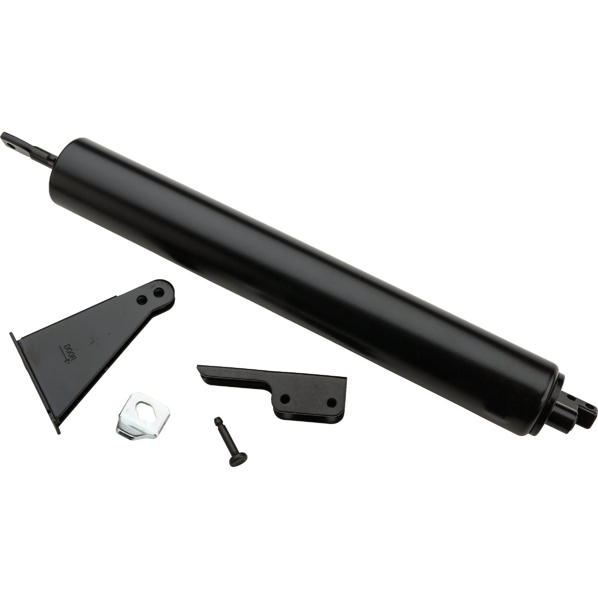 National Hardware Black Heavy-Duty Pneumatic Screen Door Closer