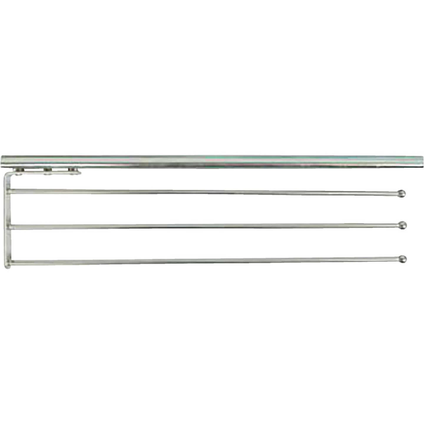 Knape & Vogt Real Solutions Heavy-Duty 18 In. Chrome Towel Bar Image 1