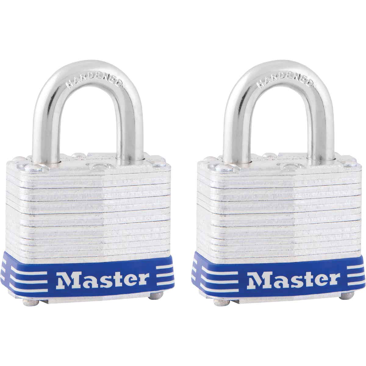 Master Lock 1-9/16 In. Wide 4-Pin Tumbler Keyed Alike Padlock (2-Pack) Image 1