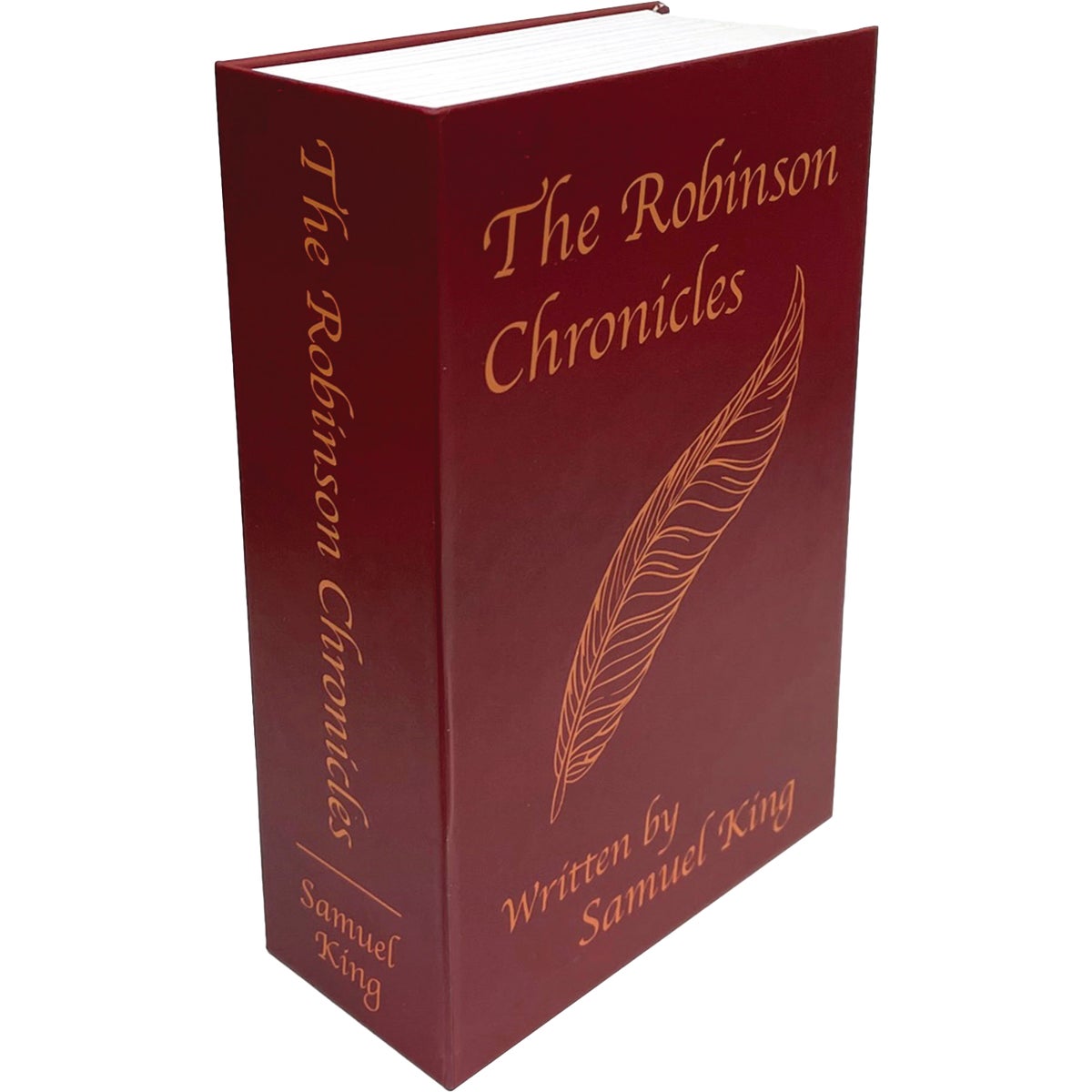 Lucky Line Diversion Book Safe with Combo Lock