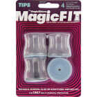Magic Sliders Magic Fit 1-1/4 In. - 1-7/16 In. Round Slider (4-Pack) Image 2