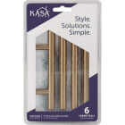 KasaWare 5-3/8 In. Overall Length Satin Bronze Cabinet Pull (6-Pack) Image 3