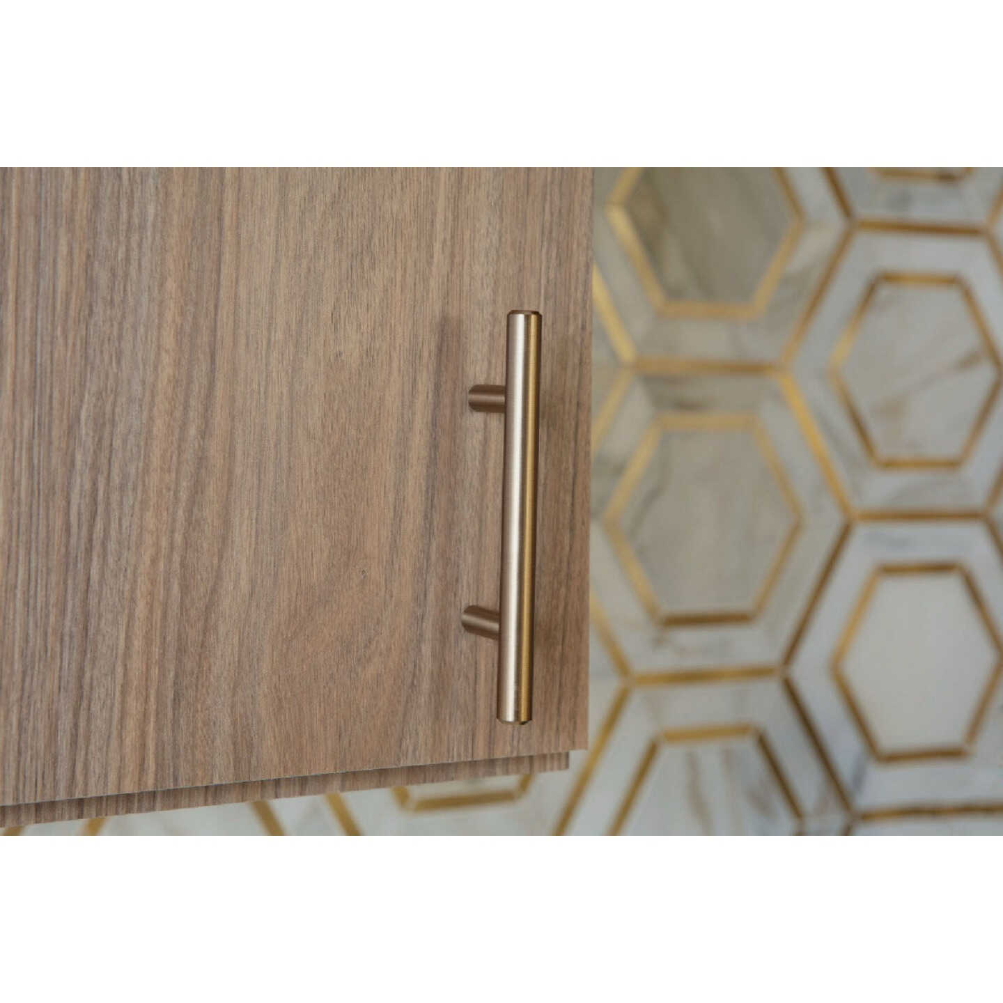 KasaWare 5-3/8 In. Overall Length Satin Bronze Cabinet Pull (6-Pack) Image 2