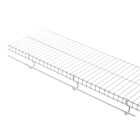 Rubbermaid 12 In. x 48 In. White FreeSlide Shelf Image 1