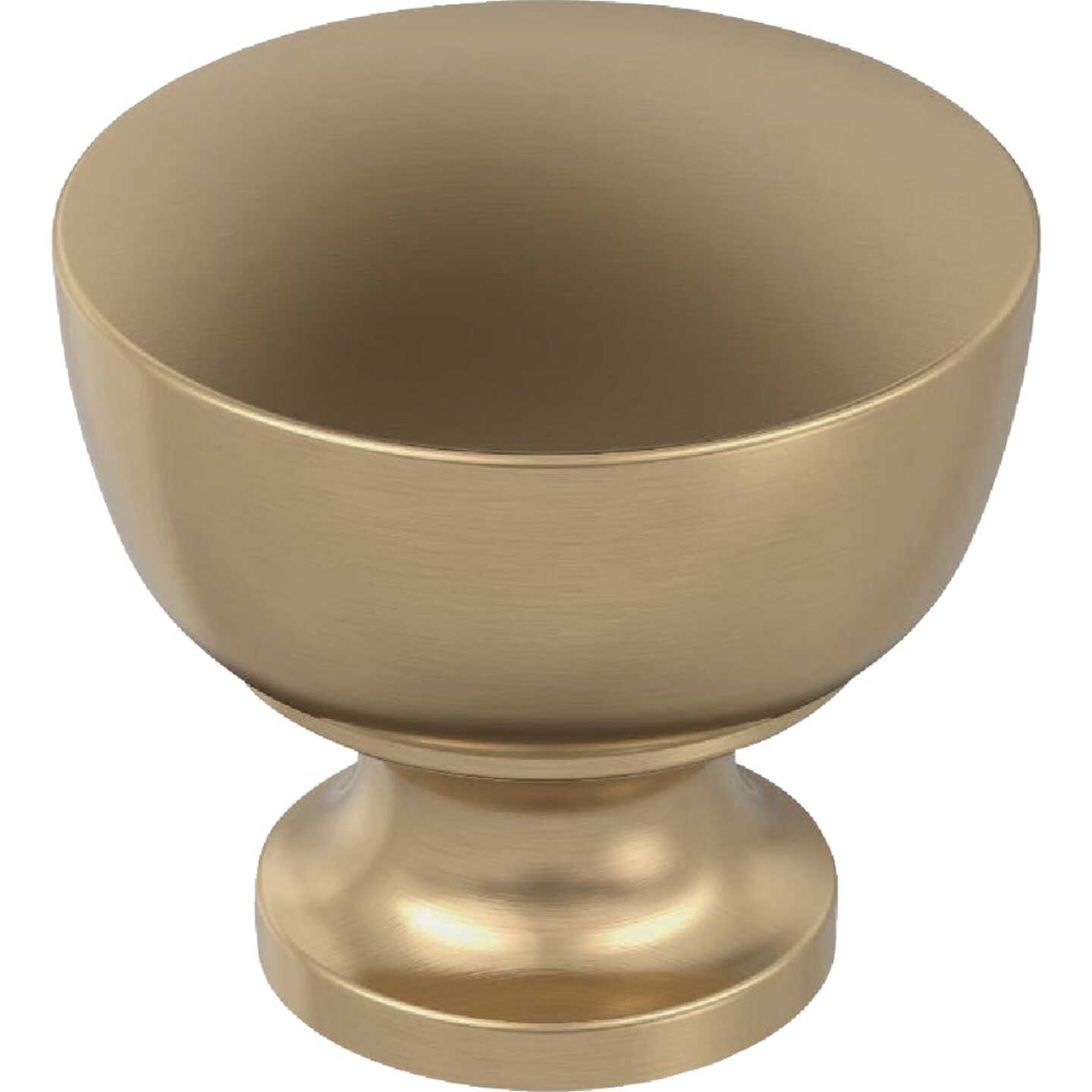Amerock Chalice 1.25 In. Dia. Round Champagne Bronze Knob Image 1