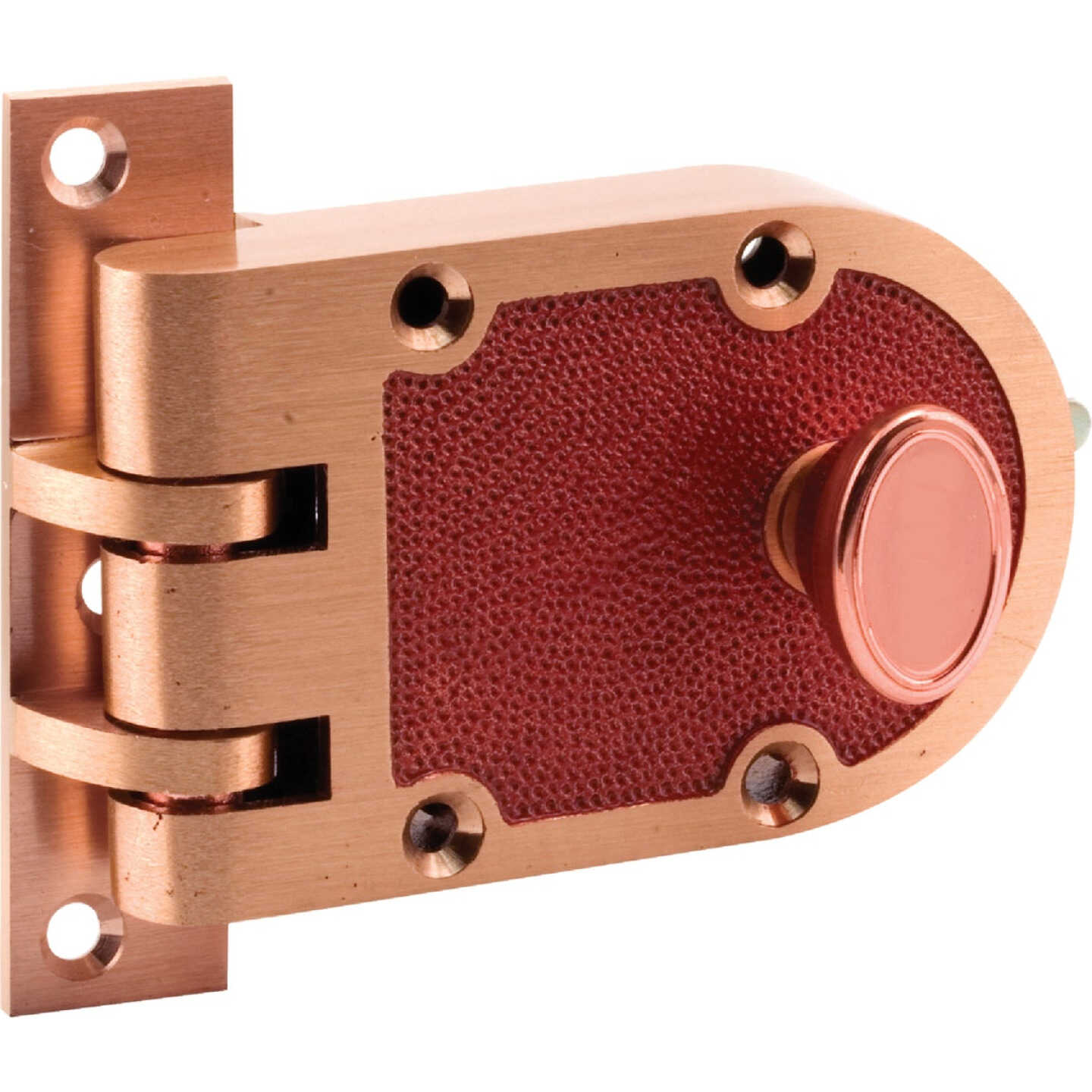 Defender Security Bronze Jimmy-Resistant Single Cylinder Deadlock Image 1