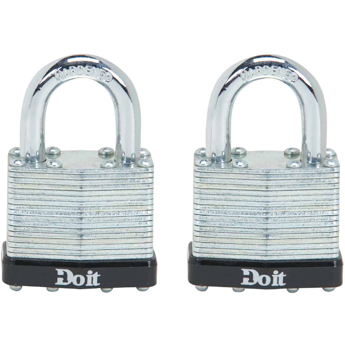 Do it 1-1/2 In. W. Laminated Steel Padlock (2-Pack) Image 1