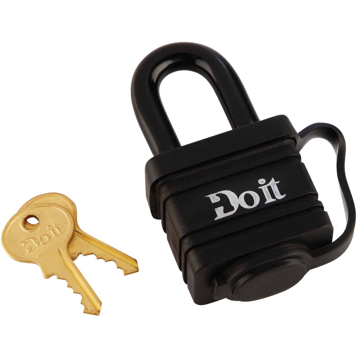 Do it 1-9/16 In. Covered Laminated Keyed Padlock Image 1