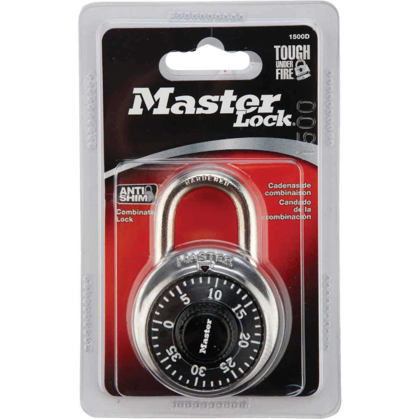 Master Lock 1-7/8 In. Stainless Steel Combination Padlock Image 2