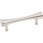 KasaWare 4 In. Overall Length Satin Nickel Fluted Bar Pull (2-Pack) Image 1