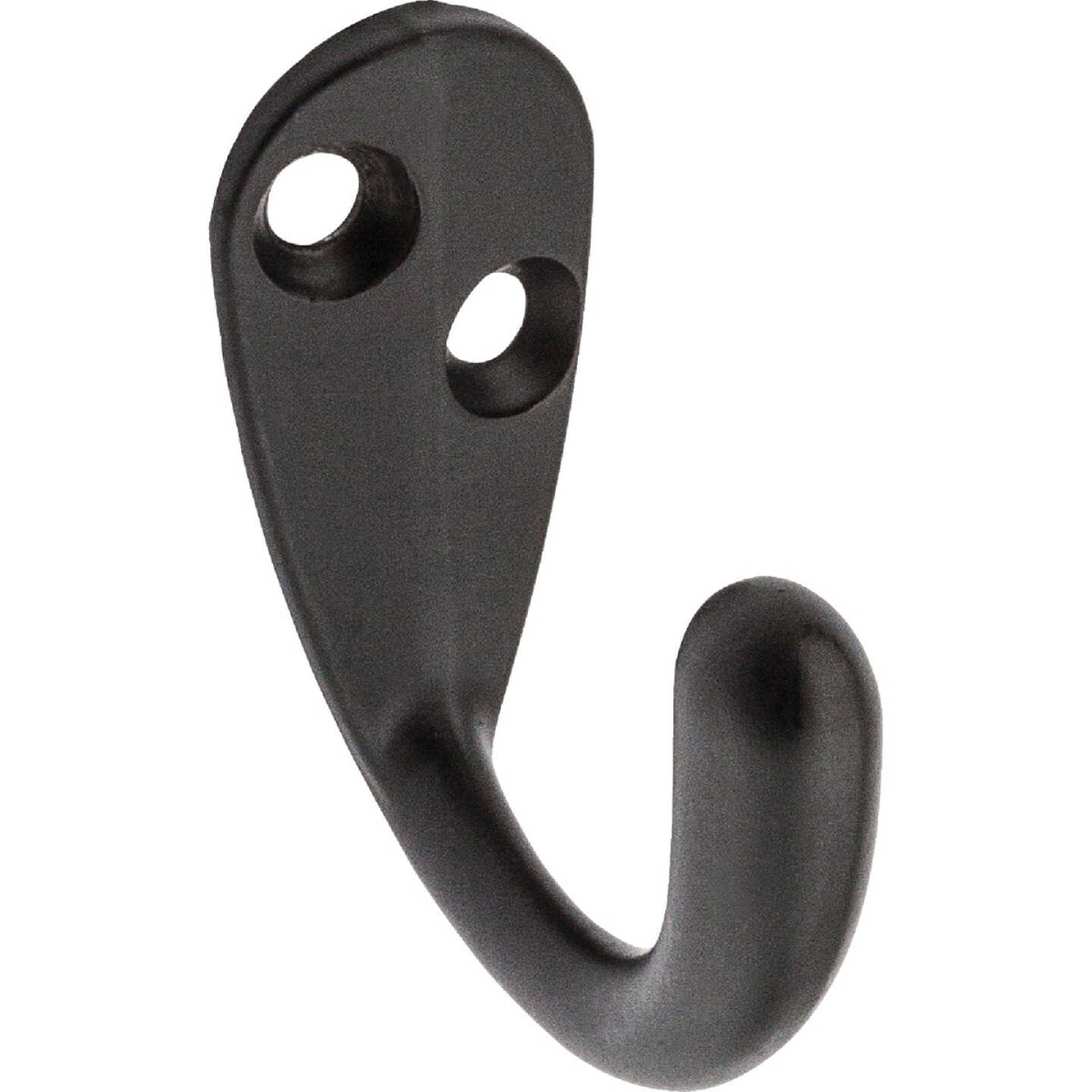 National Hardware Oil Rubbed Bronze Single Clothes Hook (2-Pack) Image 1