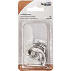 National Hardware Satin Nickel Single Clothes Hook (2-Pack) Image 2