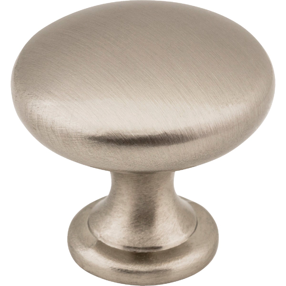 Elements Madison 1-3/16 In. Diameter Satin Nickel Mushroom Knob