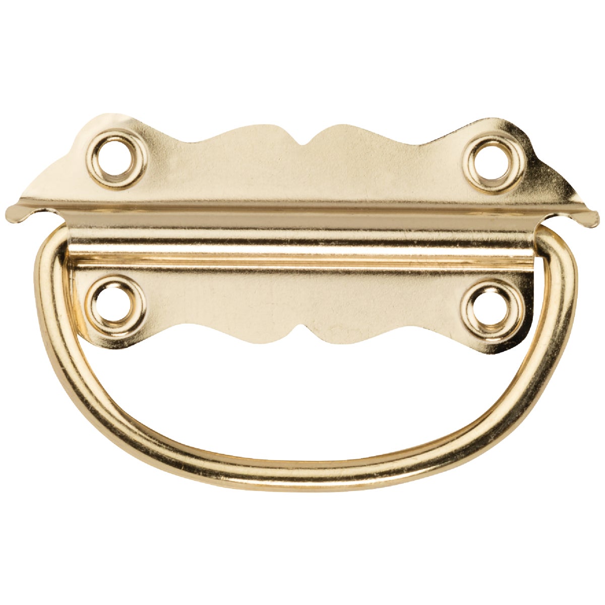 National Hardware Steel Brass-Plated Handle (2-Count) Image 4