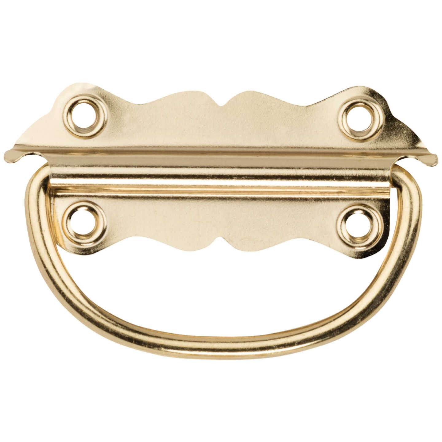 National Hardware Steel Brass-Plated Handle (2-Count) Image 4