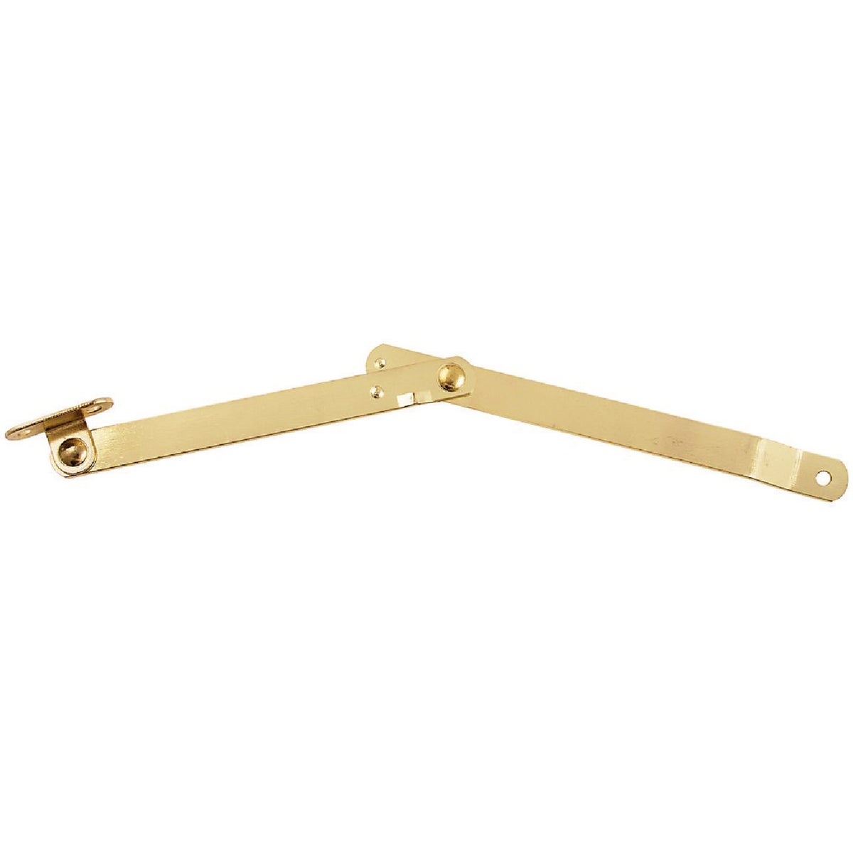 National Hardware Steel Brass Right Handed Table Leg Support