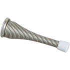 National Hardware Gallery Series Satin Nickel Spring Door Stop Image 3