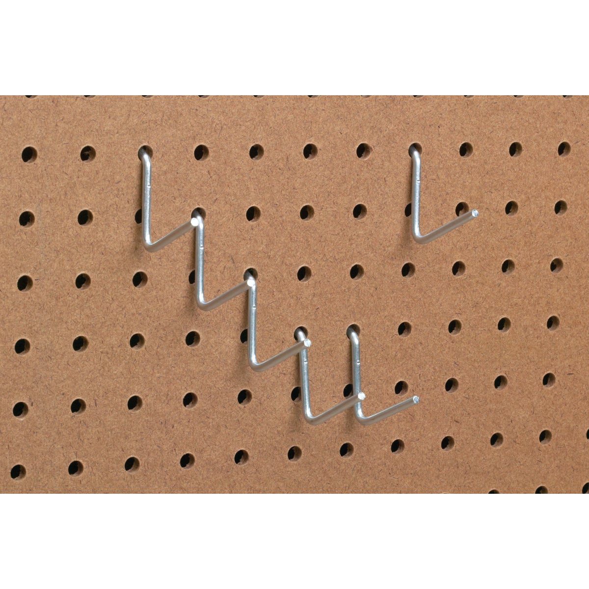 1-1/2 In. Angled Pegboard Hook (6-Count) Image 3