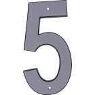 Hy-Ko 4 In. Reflective Plastic Number 5 Image 1