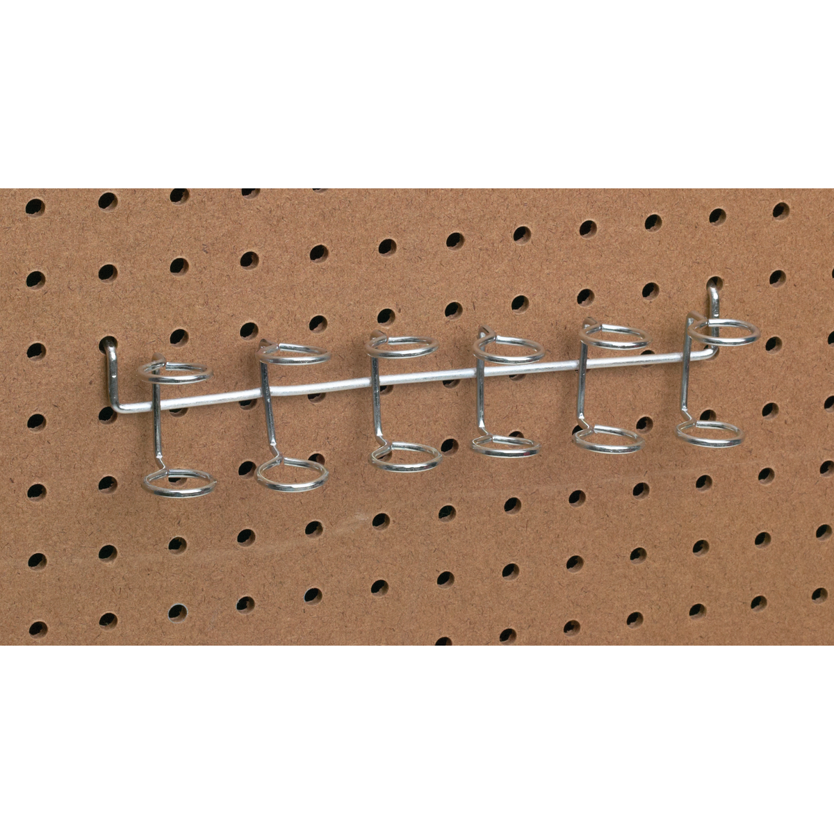 Zinc-Plated Wire 2.4 In. W. x 9.5 In. L. x 2.6 In. D. Tool Holder Hook Image 3