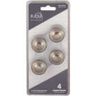 KasaWare 1-1/4 In. Dia. Satin Nickel Cabinet Knob (4-Pack) Image 2