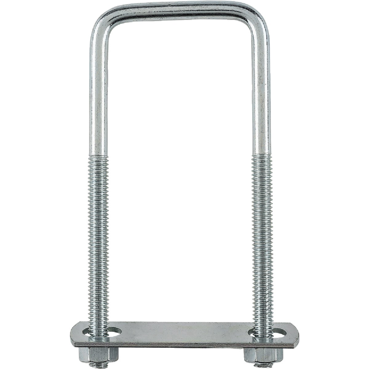 National Hardware 5/16 In. x 2 In. x 5 In. Zinc Square U Bolt Image 2