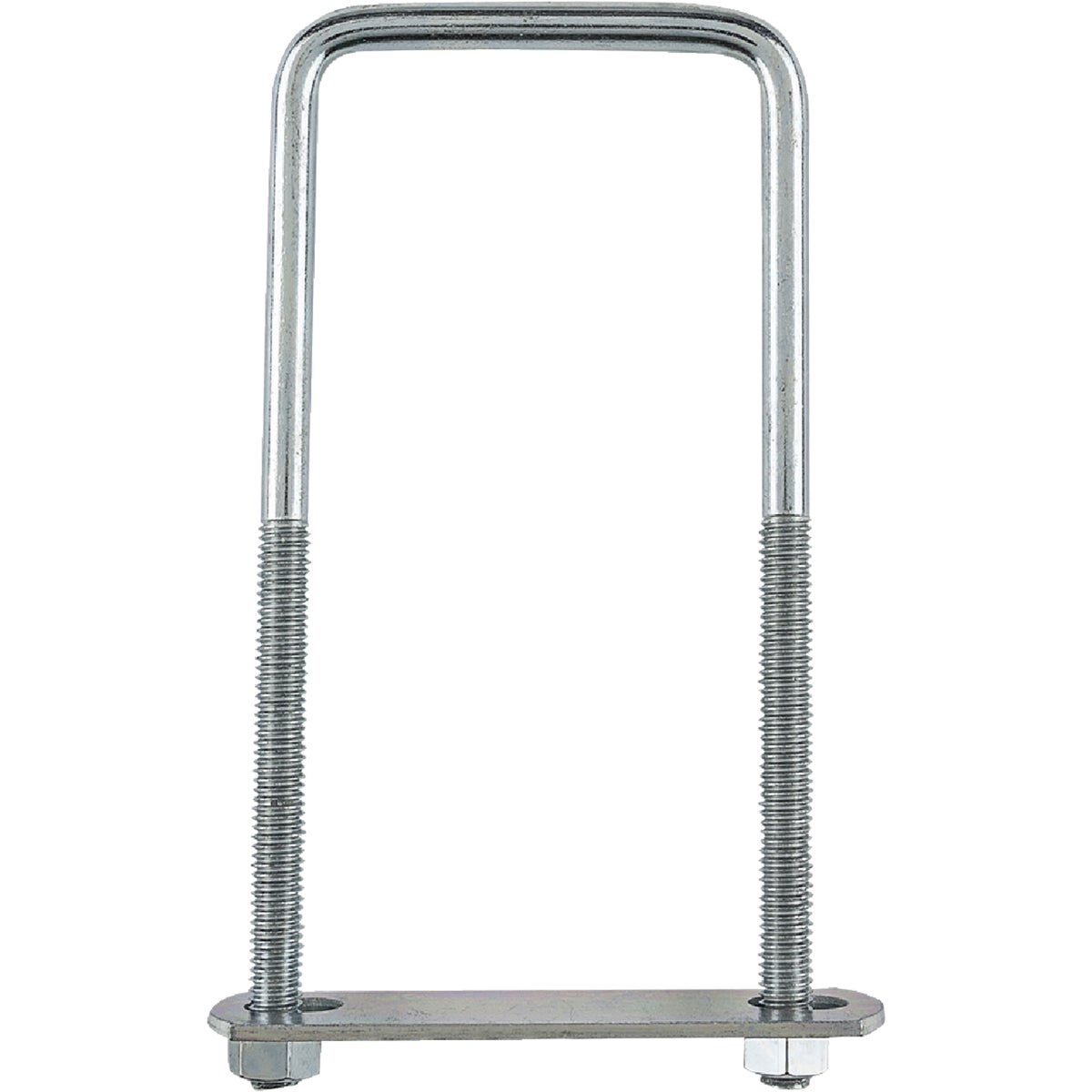 National Hardware 3/8 In. x 3 In. x 7 In. Zinc Square U Bolt Image 2
