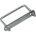 National Hardware 3/8 In. x 4 In. x 3 In. Zinc Square U Bolt Image 1