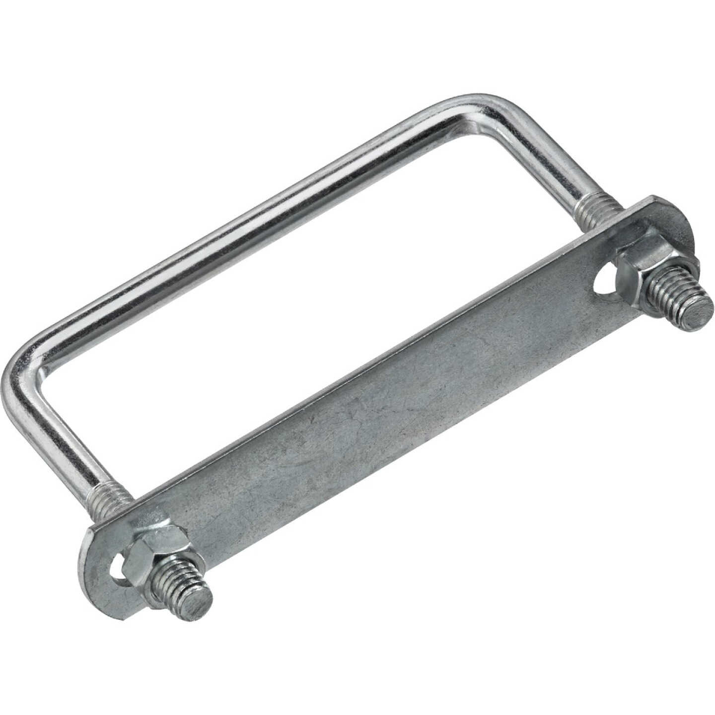 National Hardware 3/8 In. x 4 In. x 3 In. Zinc Square U Bolt Image 1