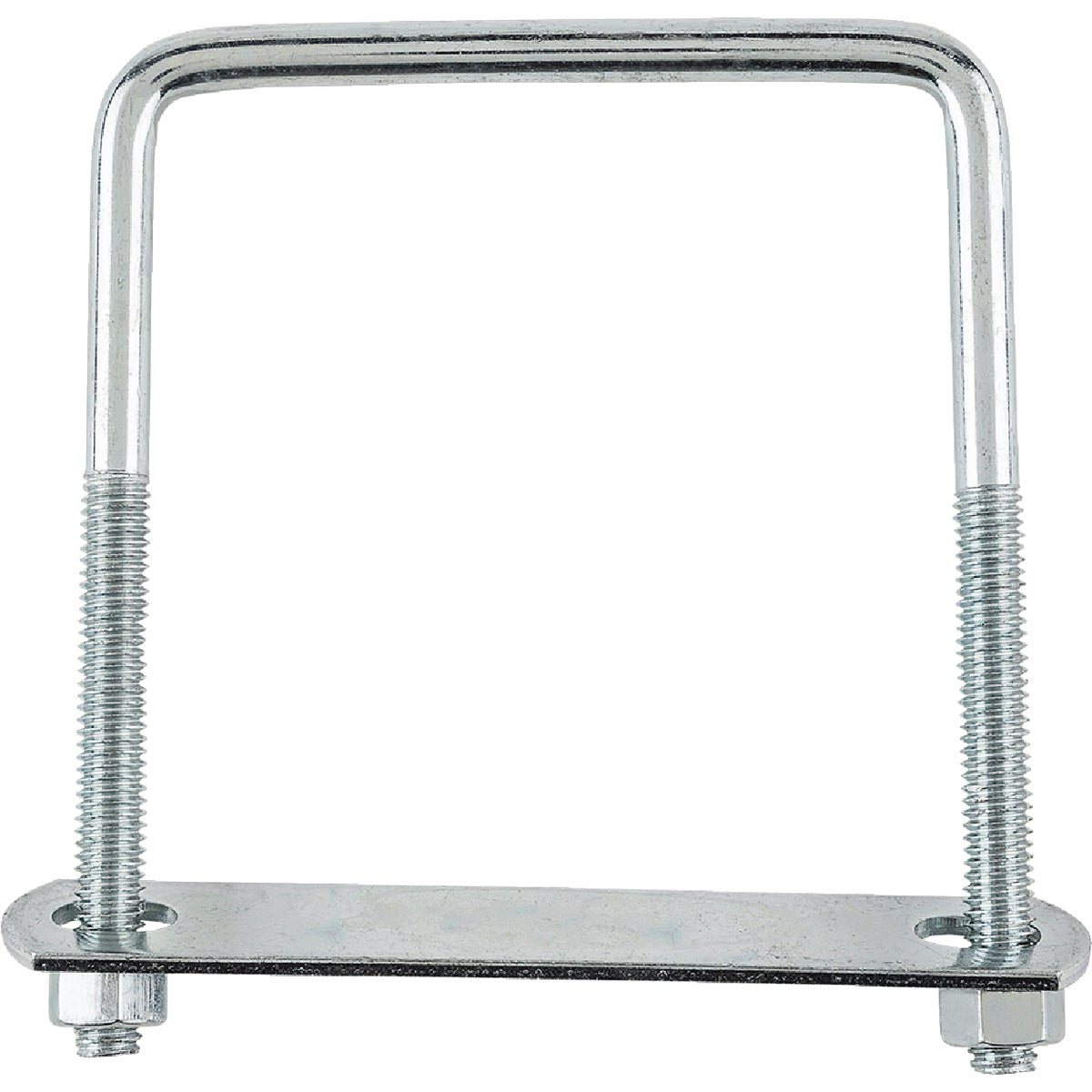 National Hardware 3/8 In. x 4 In. x 5 In. Zinc Square U Bolt Image 2
