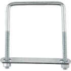 National Hardware 3/8 In. x 4 In. x 5 In. Zinc Square U Bolt Image 2