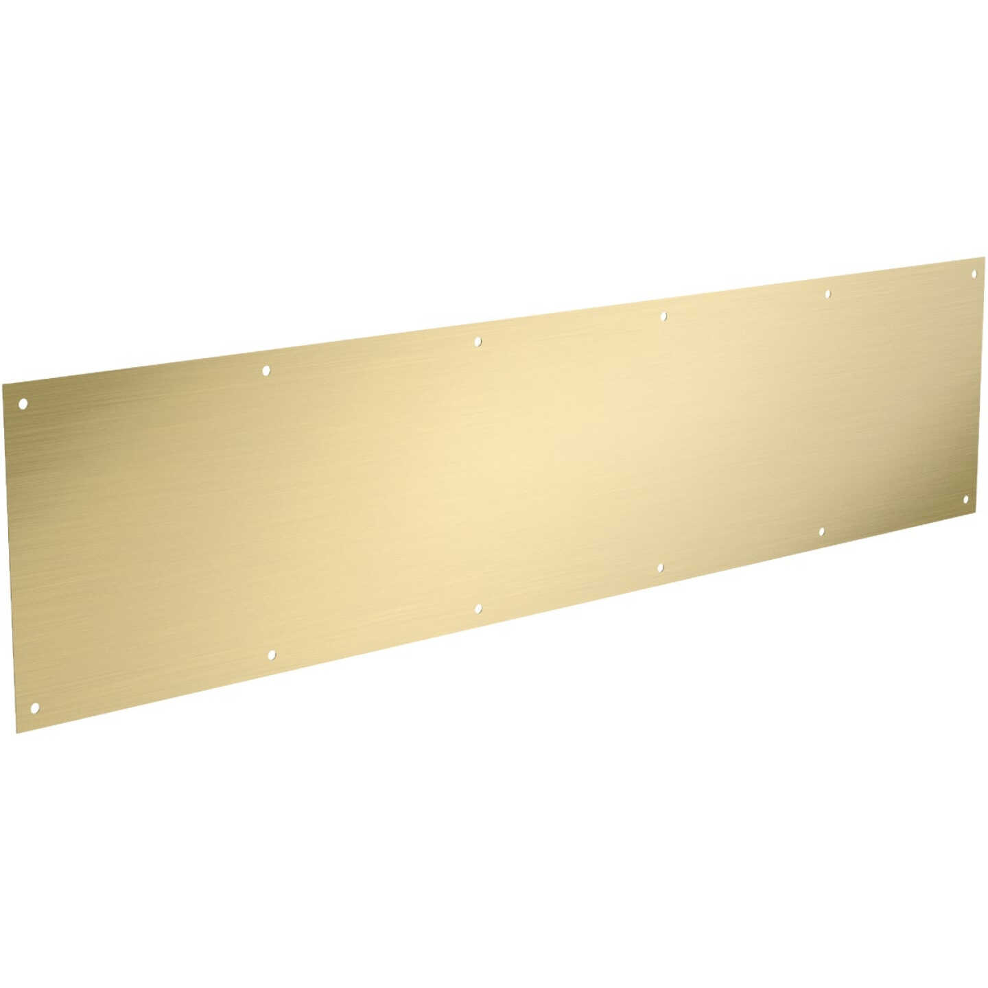 National Hardware 8 In. x 34 In. Brushed Gold Kickplate Image 1