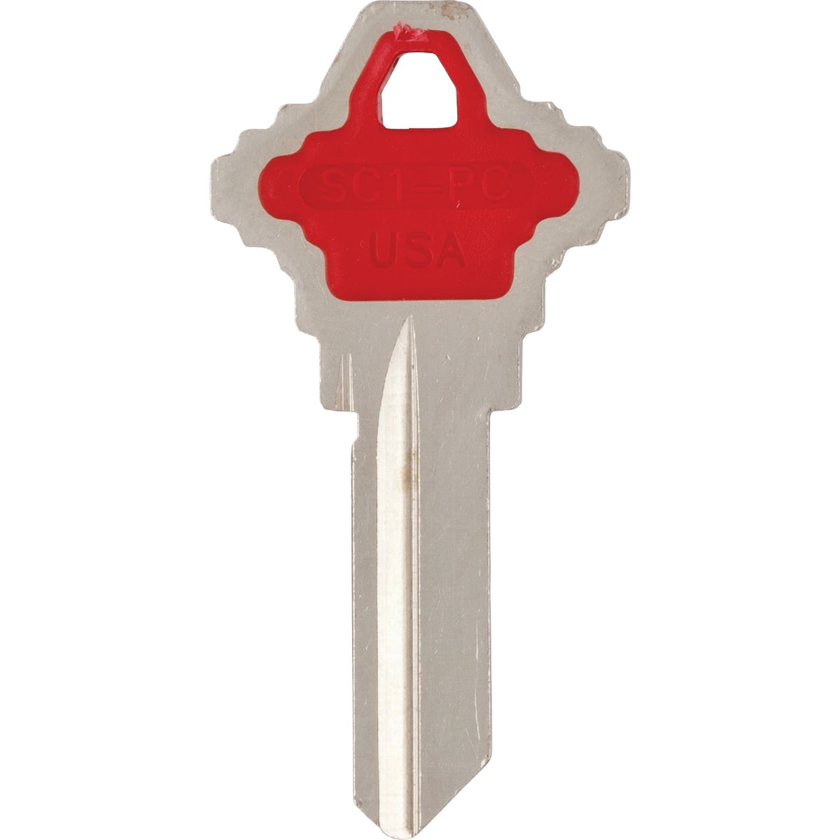 ILCO Schlage Design Decorative House Key, SC1-Red  (5-Pack)